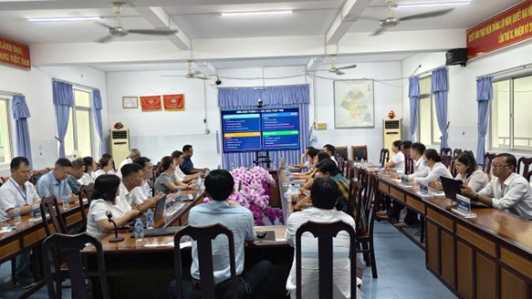 Trung tâm Y tế Tịnh Biên tổ chức báo cáo kết quả hoạt động và doanh thu tháng 04, định TTYT Tịnh Biên hướng tháng 05 năm 2026.
